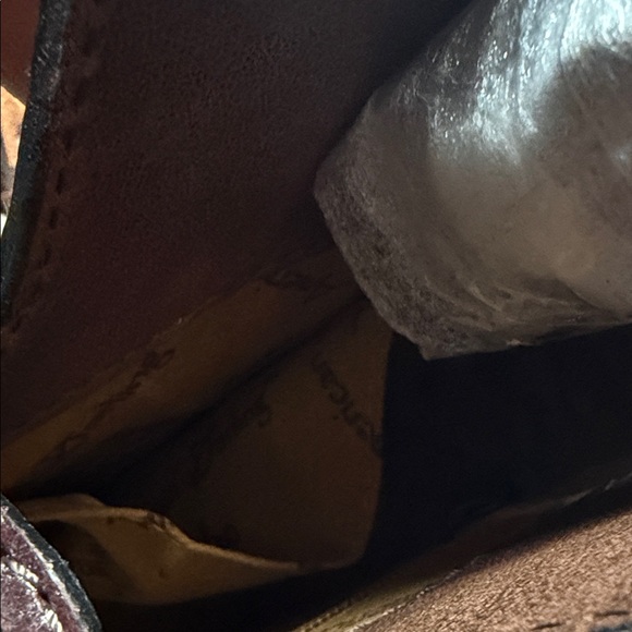 American Darling Leopard Print Shoulder Bag with Turquoise Accent - Picture 3 of 3